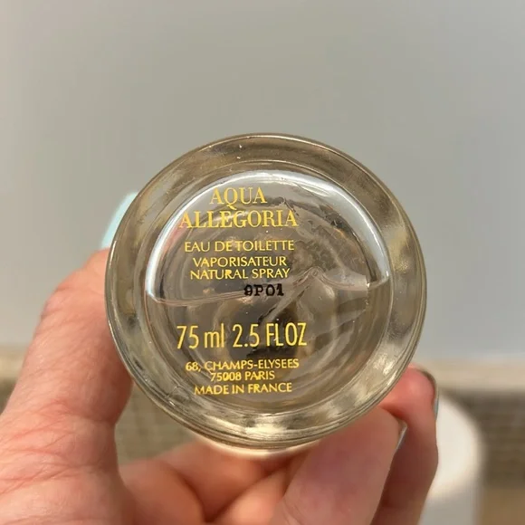 Guerlain RARE limited edition Aqua Allegoria fragrance Tiaré Mimosa 2.5 oz 75 ml